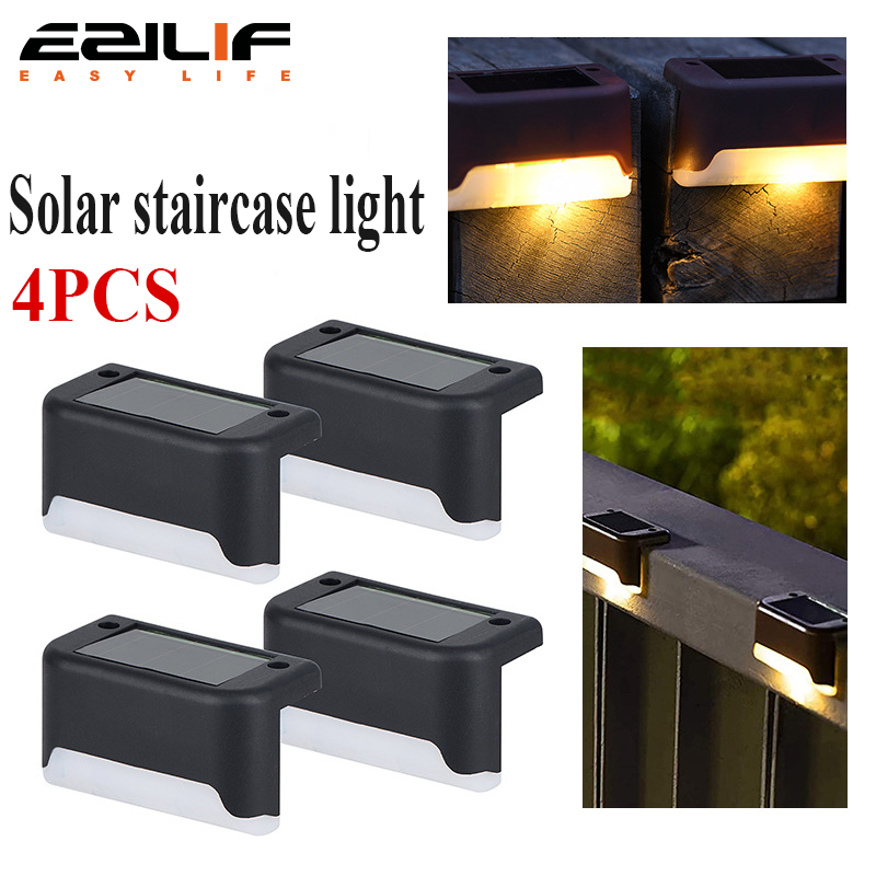 Smart Garden Solar - 4PCS Solar Deck Light Outdoor IP65