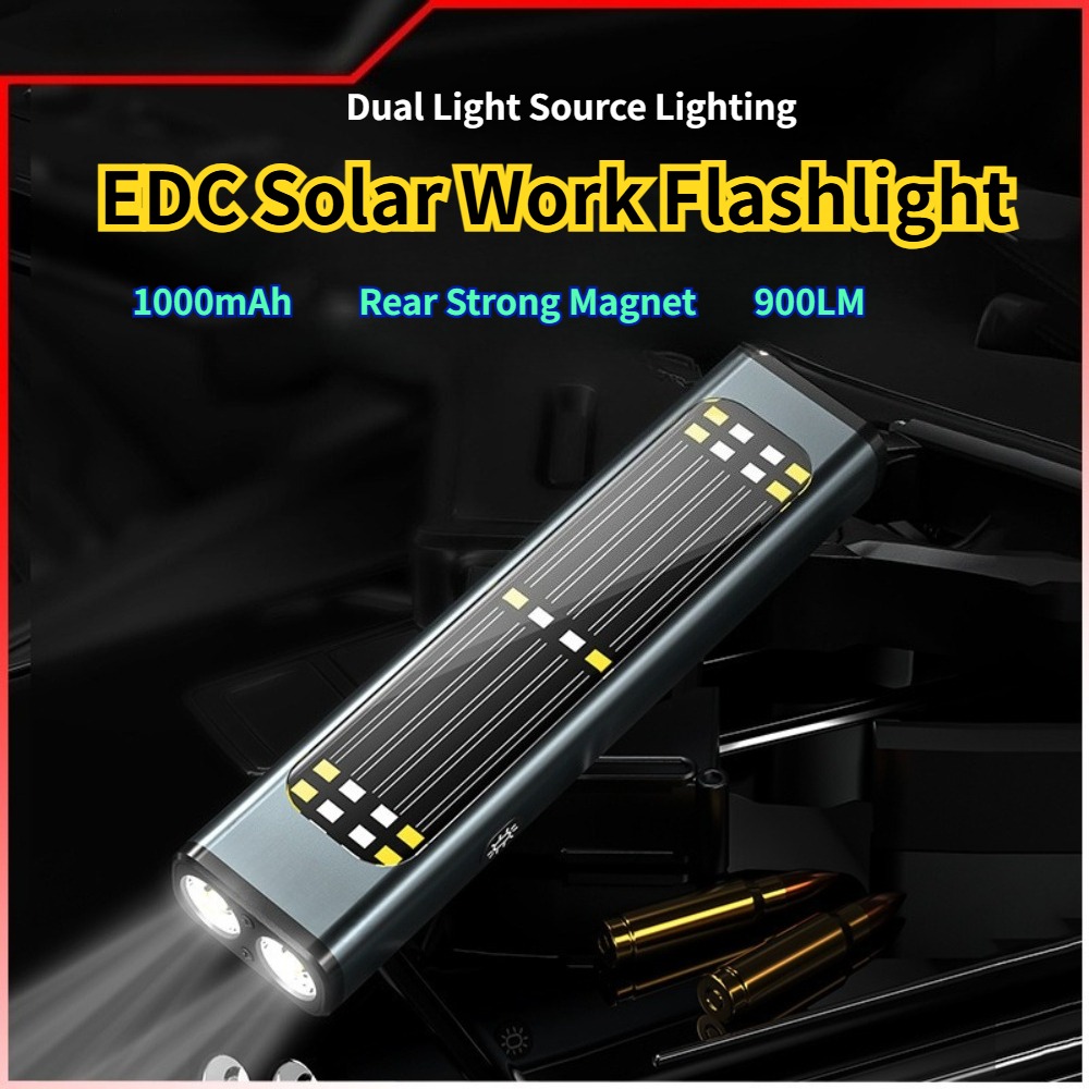 Smart Garden Solar - Aluminum Alloy Flashlight Portable Work Light
