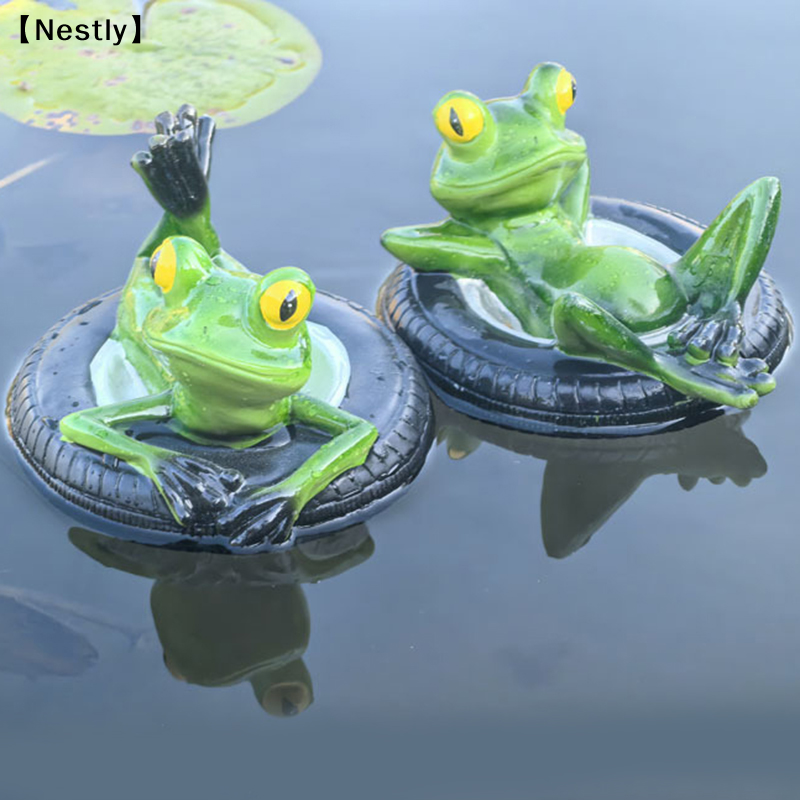 Smart Garden Mini - Floating Frogs For Ponds, Cute Frog