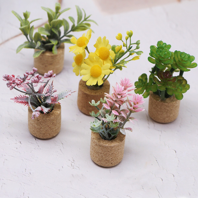Smart Garden Mini - 🛒1:12 Dollhouse Simulation Flower Plant Potted