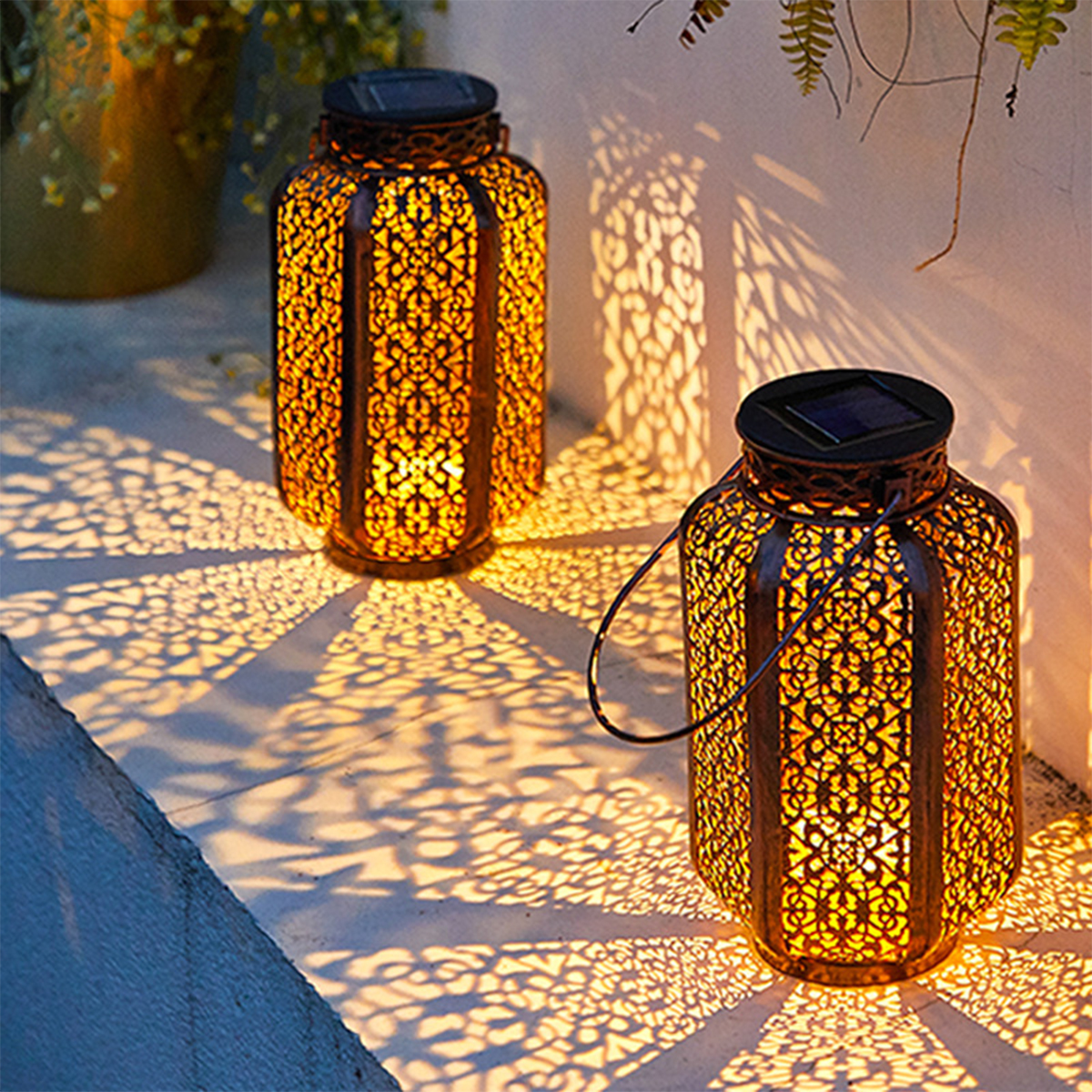 Smart Garden Solar - Solar Lanterns Outdoor Waterproof Garden Solar