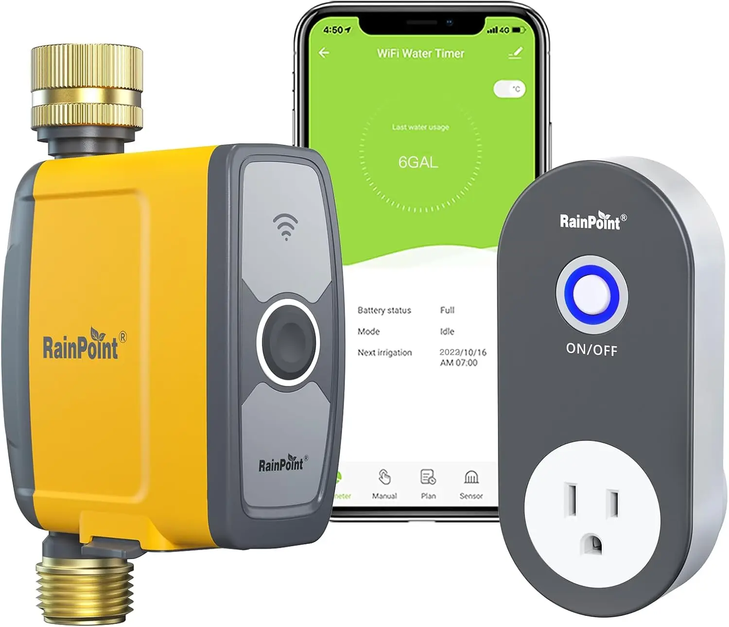 Wifi Irrigation Timer - WiFi Hose Sprinkler Irrigation Controller Smart