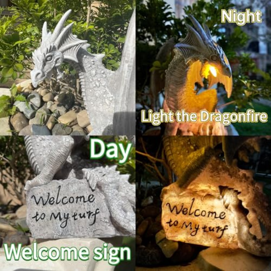 Garden Large Dragon Statue Sol - огляд і ціна Smart Garden Solar
