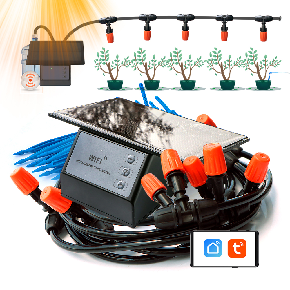 High Quality Tuya Solar Pane W - огляд і ціна Wifi Irrigation Timer