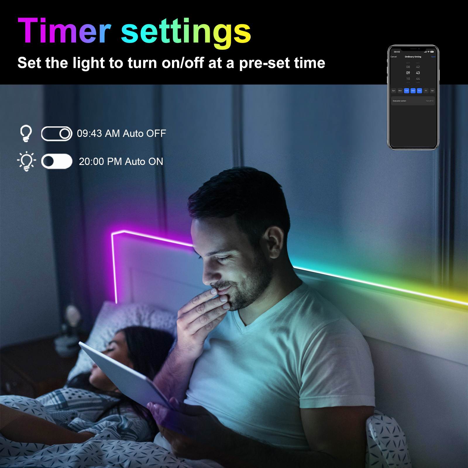 RGBIC Neon Strip LED Light 12/ - огляд і ціна Smart Garden Led Lights