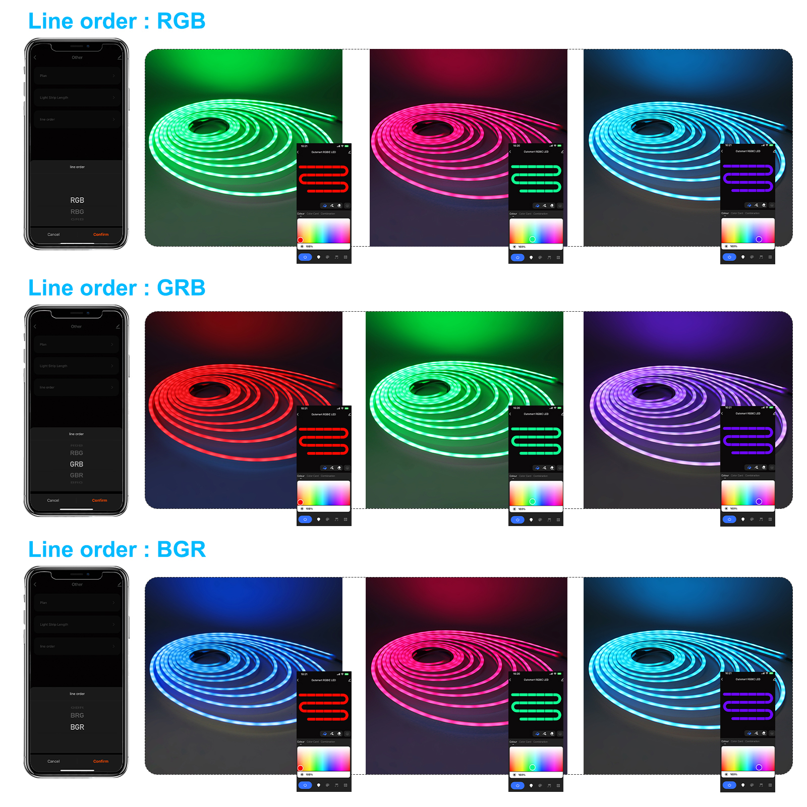RGBIC Neon Strip LED Light 12/ - огляд і ціна Smart Garden Led Lights