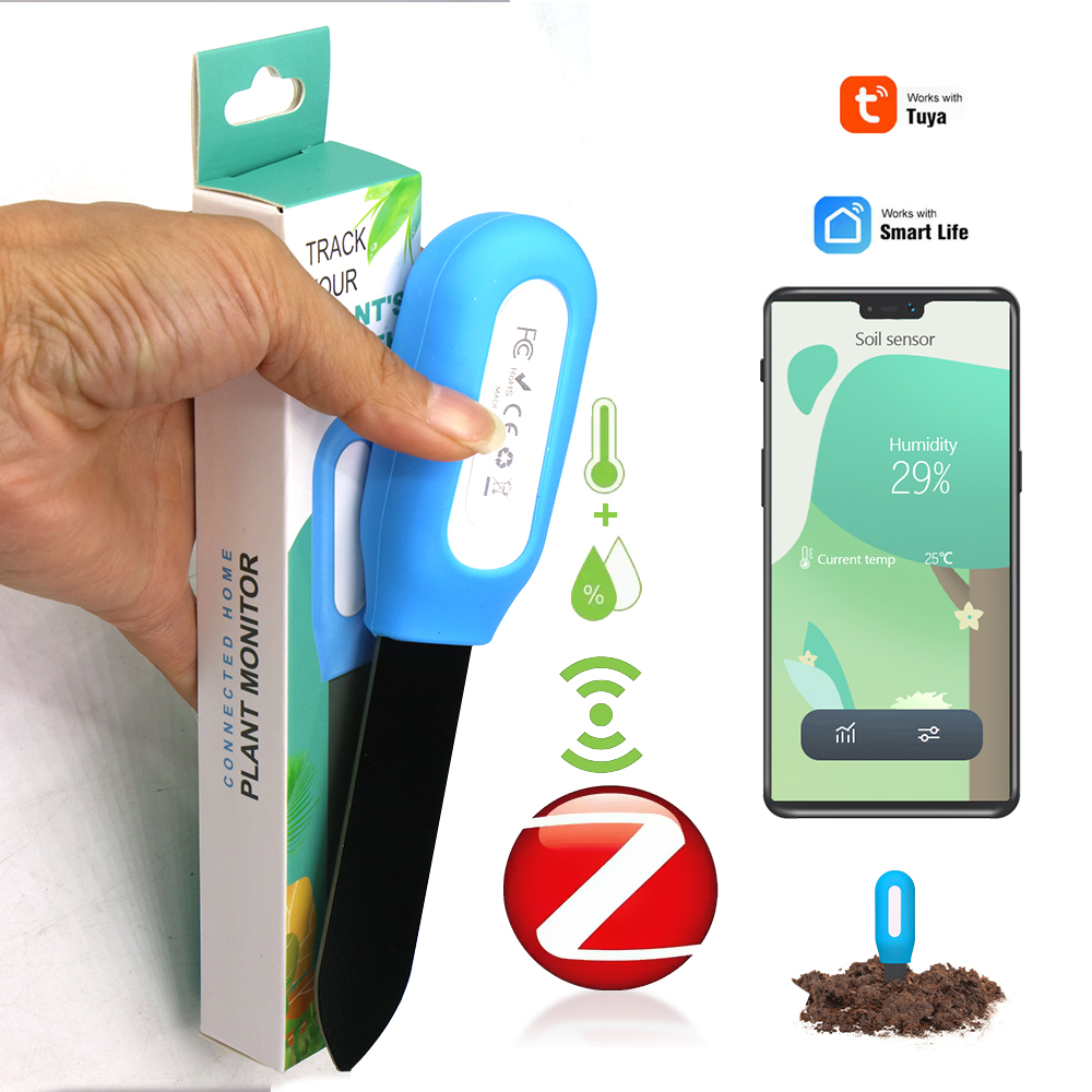 Smart Zigbee Soil Sensor for H - огляд і ціна Smart Garden In Home