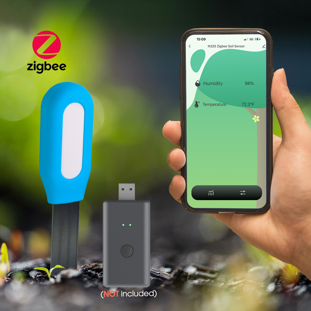 Smart Zigbee Soil Sensor for H - огляд і ціна Smart Garden In Home