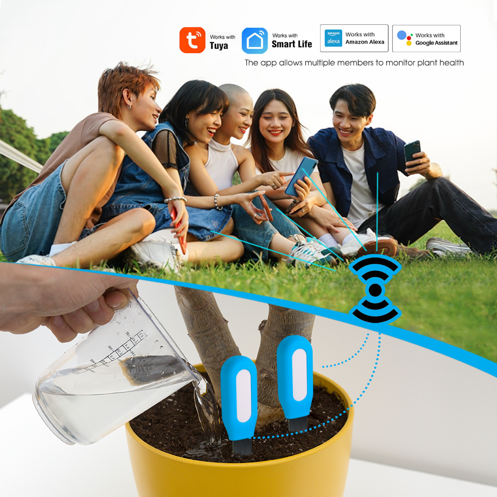 Smart Zigbee Soil Sensor for H - огляд і ціна Smart Garden In Home