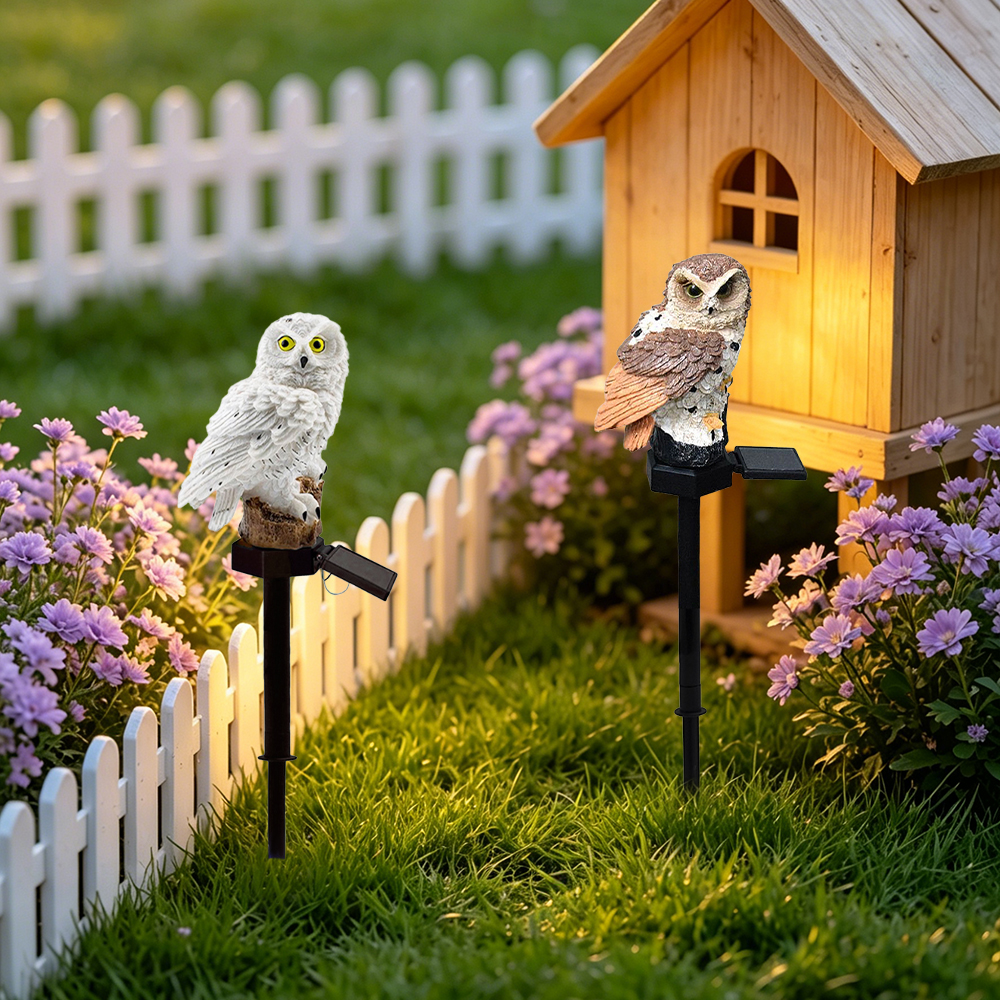 Owl Solar Light, Resin Owl Gro - огляд і ціна Smart Garden Solar