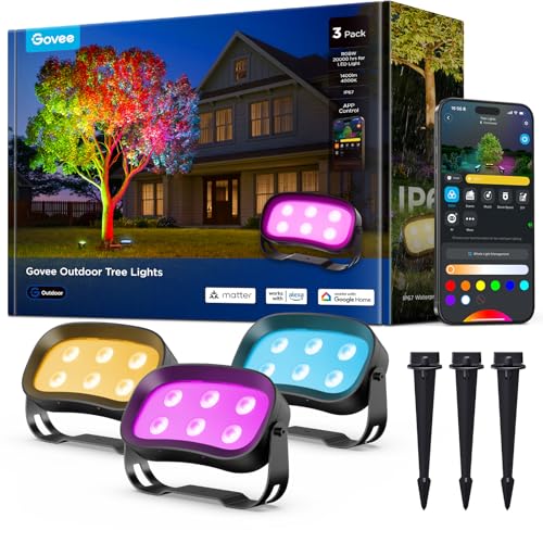 3-Pack RGBWIC Smart Outdoor Up - огляд і ціна Smart Garden Led Lights