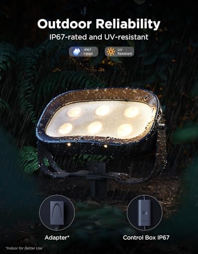 3-Pack RGBWIC Smart Outdoor Up - огляд і ціна Smart Garden Led Lights