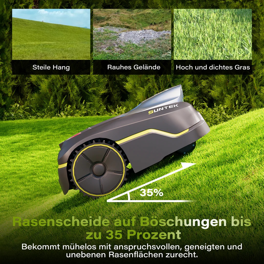 AKX Robotic Mower V600 Vision  - огляд і ціна Smart Garden Robot