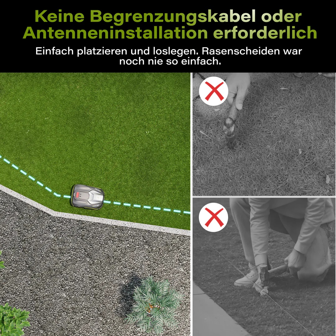 AKX Robotic Mower V600 Vision  - огляд і ціна Smart Garden Robot