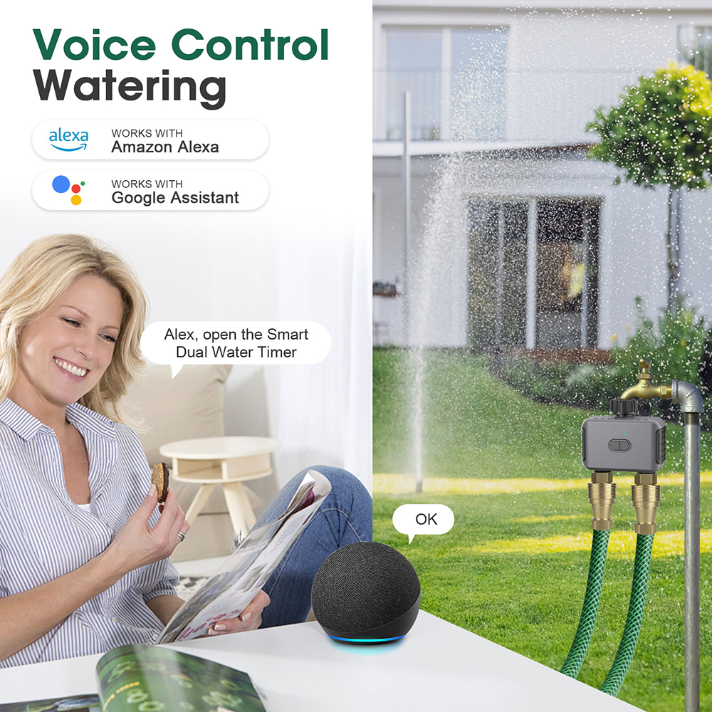 Tuya Smart Water Timer Zigbee/ - огляд і ціна Smart Garden In Home