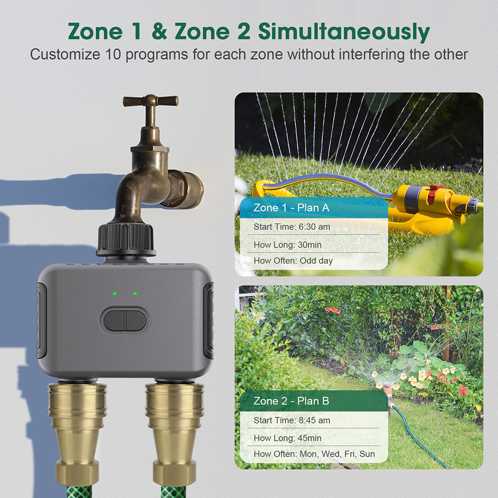 Tuya Smart Water Timer Zigbee/ - огляд і ціна Smart Garden In Home