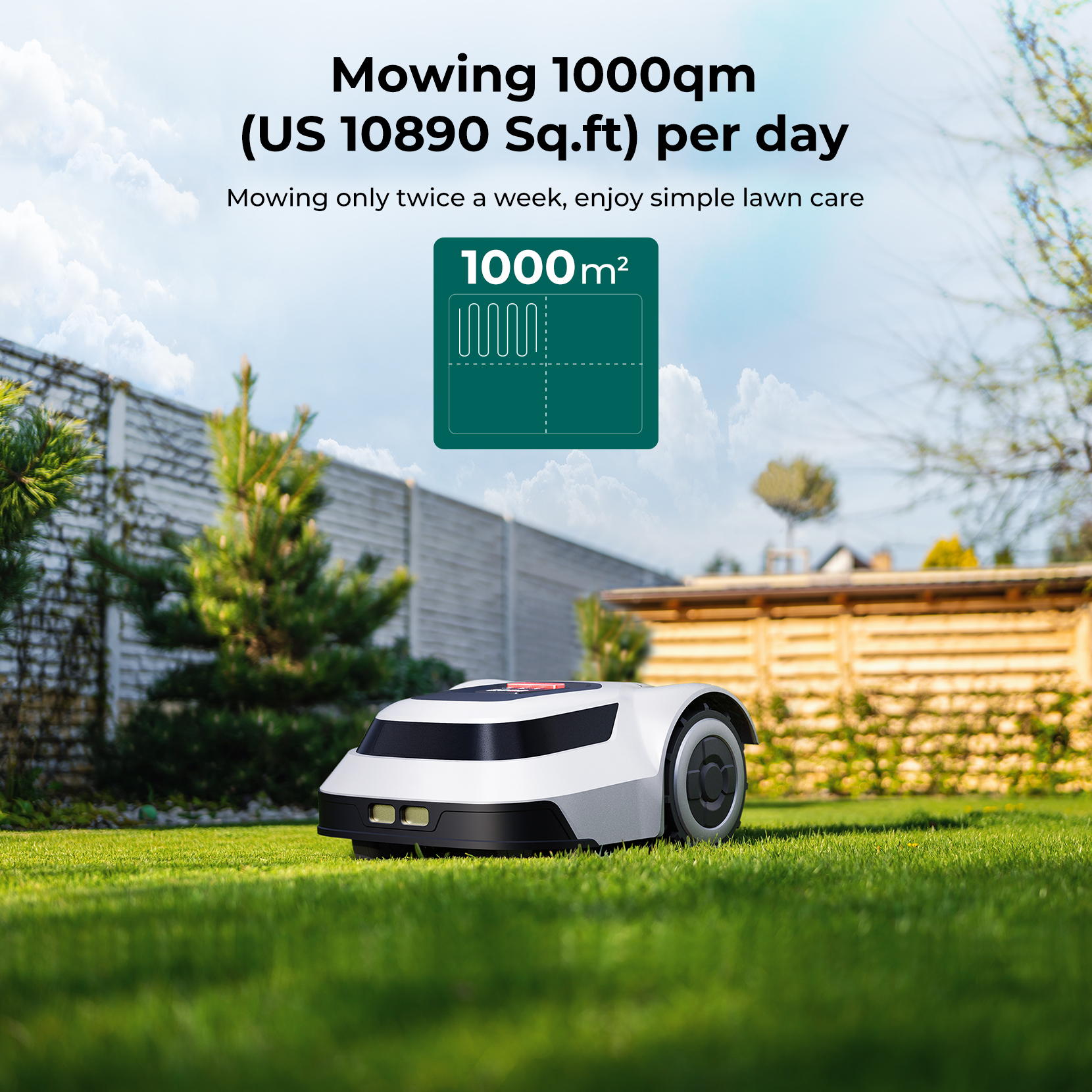STLF WJW Robotic Lawn Mower Se - огляд і ціна Smart Garden Robot