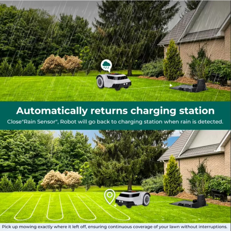STLF WJW Robotic Lawn Mower Se - огляд і ціна Smart Garden Robot