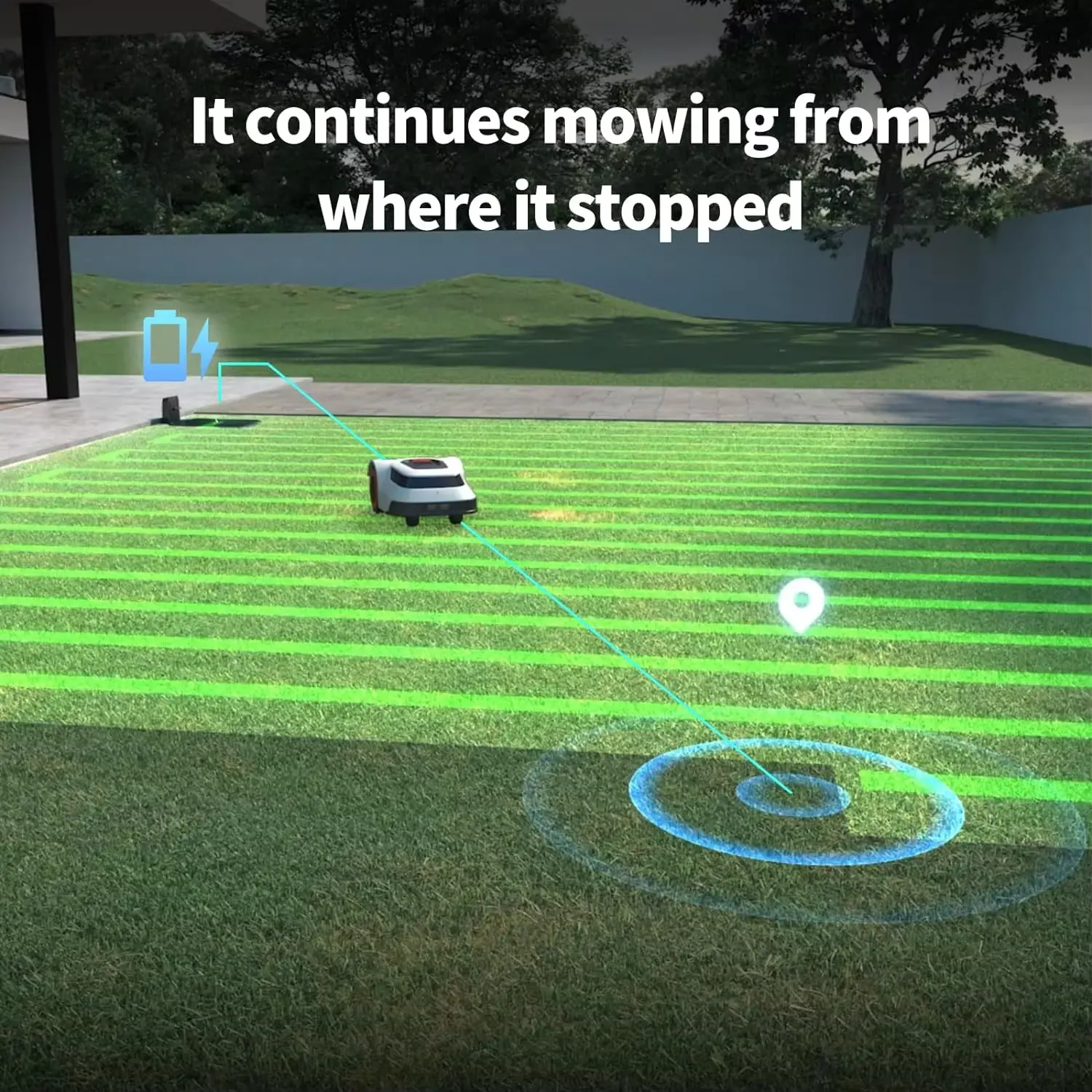 STLF WJW Robotic Lawn Mower Se - огляд і ціна Smart Garden Robot