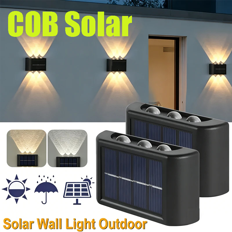 COB Solar Wall Lamp Outdoor Wa - огляд і ціна Smart Garden Solar