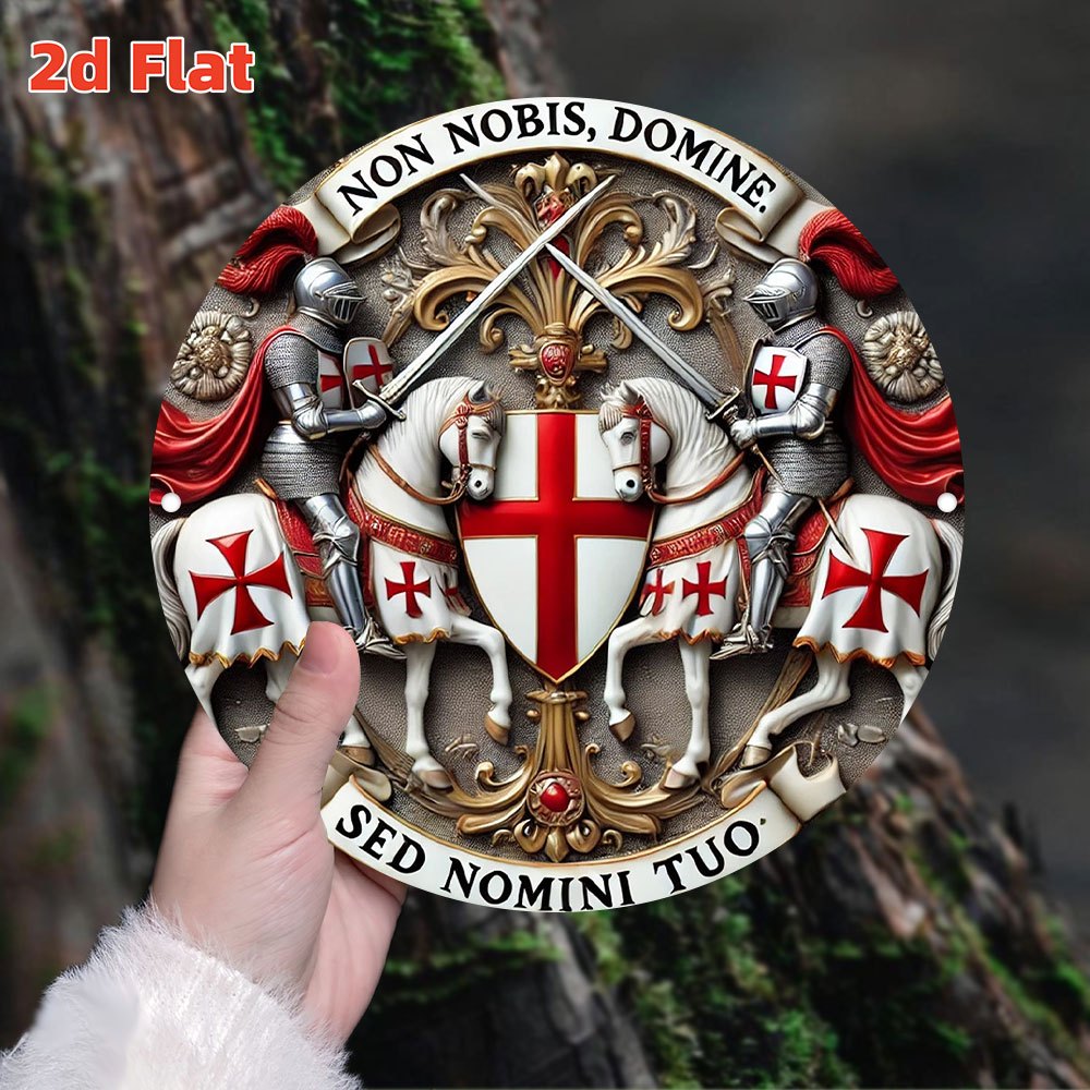2D Flat Medieval Templar Knigh - огляд і ціна Smart Garden In Home