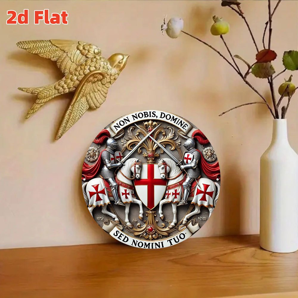 2D Flat Medieval Templar Knigh - огляд і ціна Smart Garden In Home