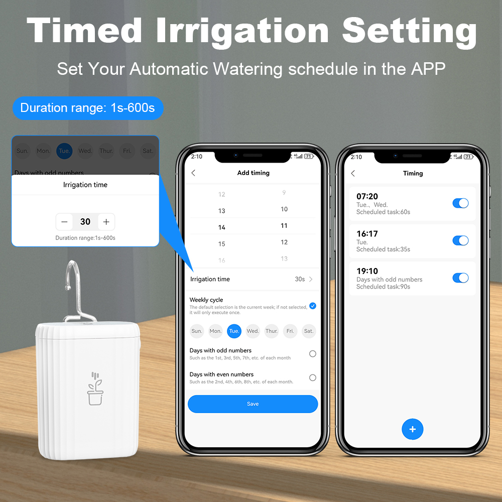 Tuya WiFi Smart Drip Irrigatio - огляд і ціна Wifi Irrigation Timer