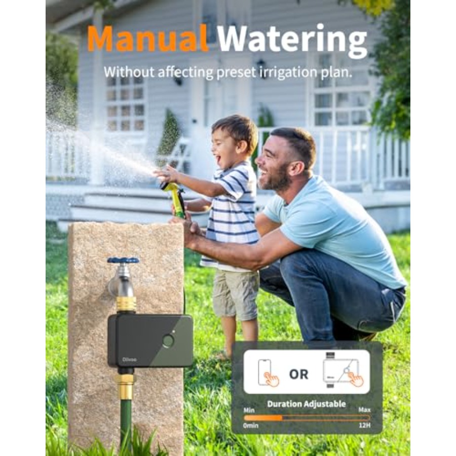 Brass WiFi Water Timer Smart H - огляд і ціна Wifi Irrigation Timer