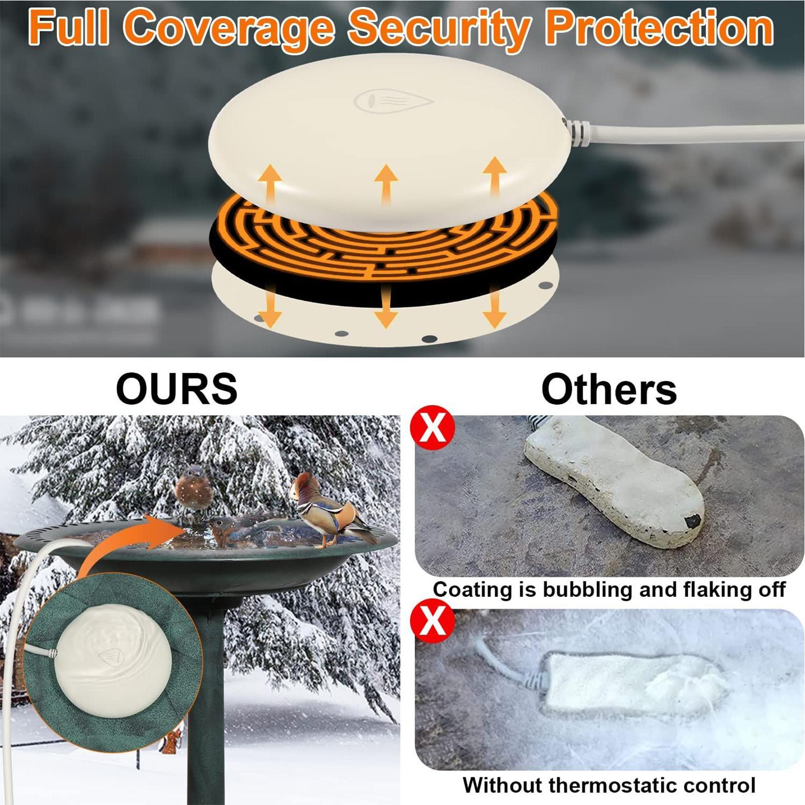 Birdbath Heater Smart Waterer  - огляд і ціна Smart Garden Bird Bath