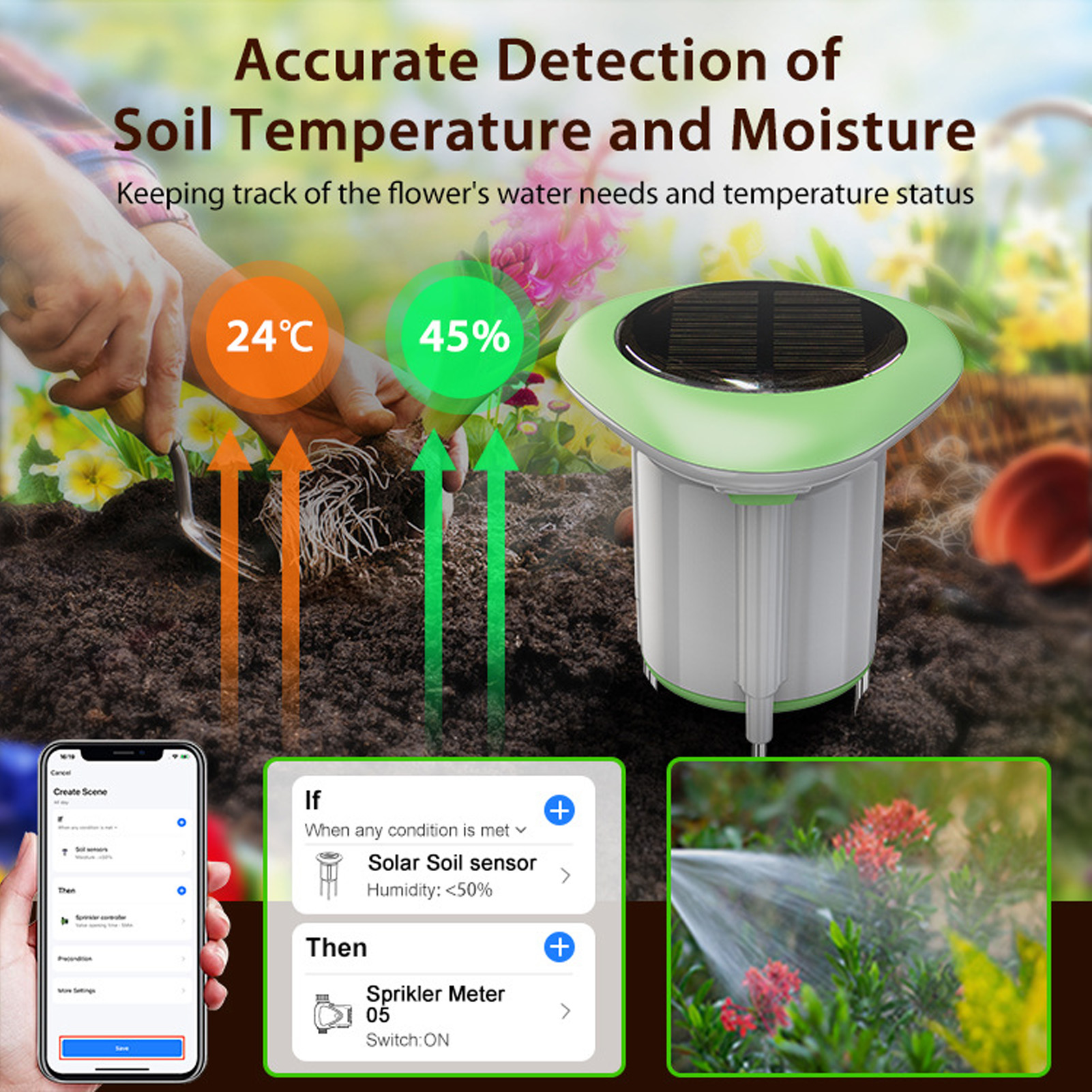 Smart Soil Sensor Built in NiM - огляд і ціна Smart Garden Test