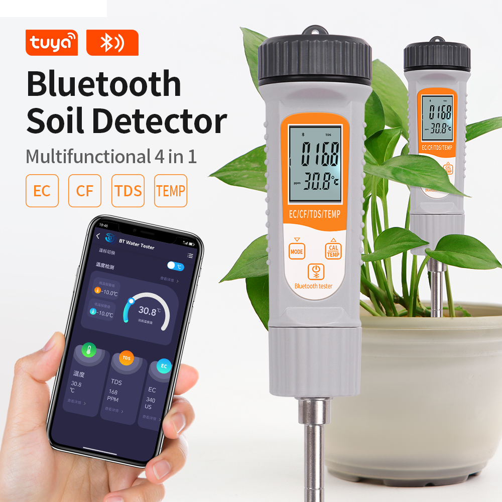 Smart Bluetooth Soil Water Qua - огляд і ціна Smart Garden Test