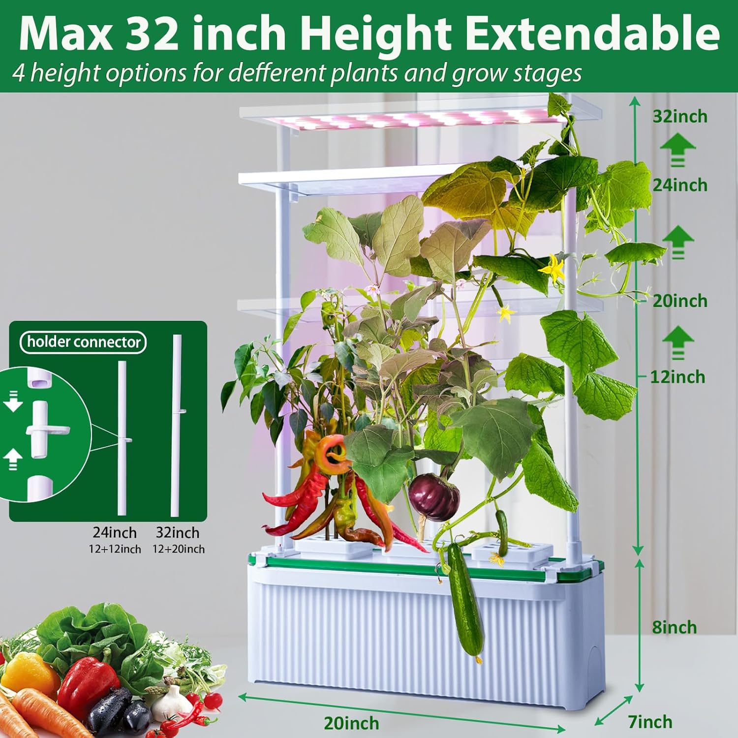 Large Hydroponics Growing Syst - огляд і ціна Smart Garden Trellis