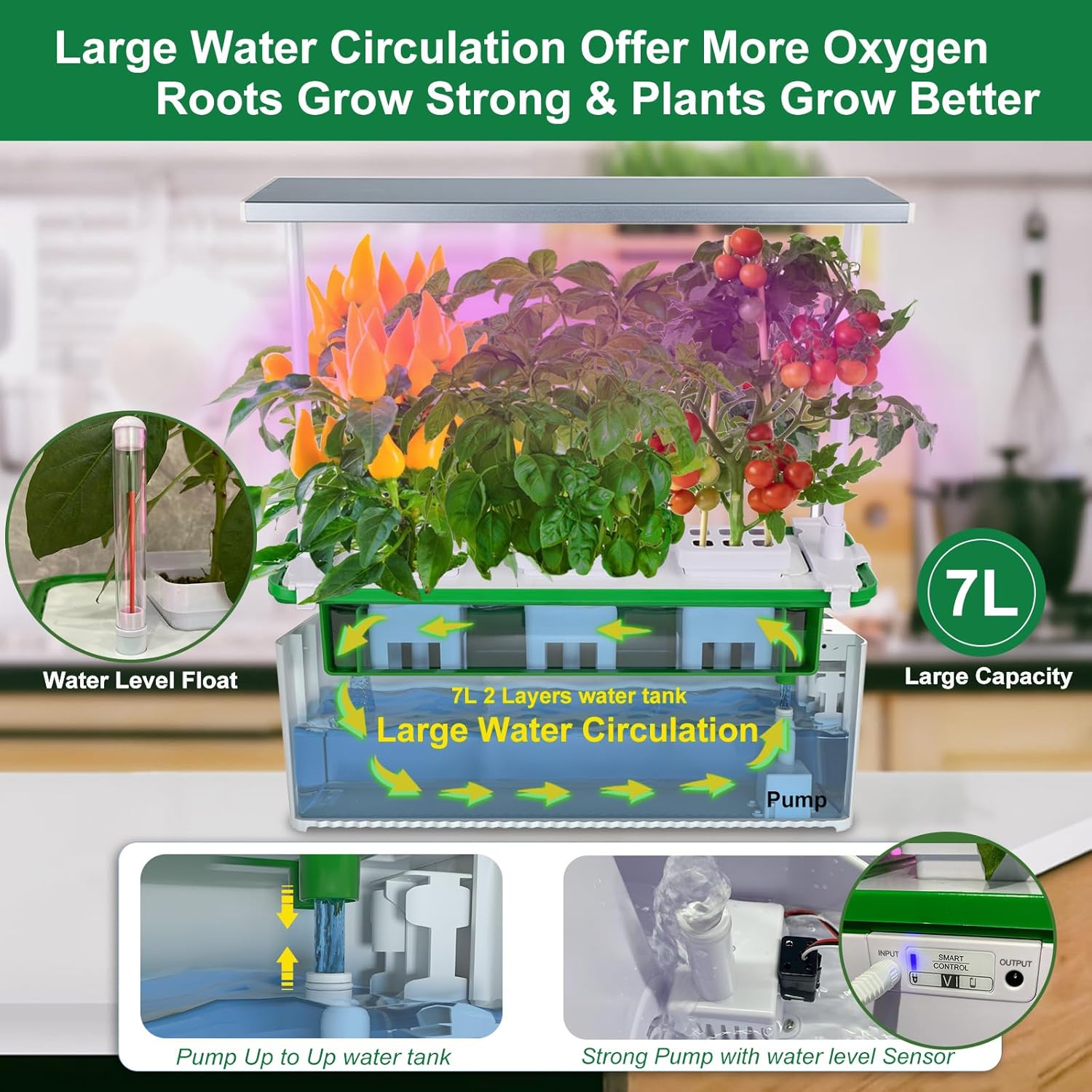 Large Hydroponics Growing Syst - огляд і ціна Smart Garden Trellis