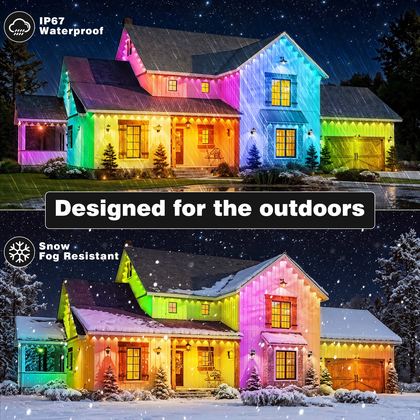 500FT Permanent Outdoor LED St - огляд і ціна Smart Garden Led Lights