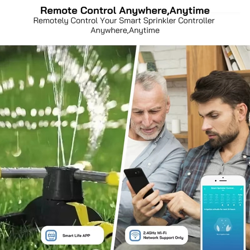 Tuya WiFi Smart Sprinkler Cont - огляд і ціна Smart Garden In Home