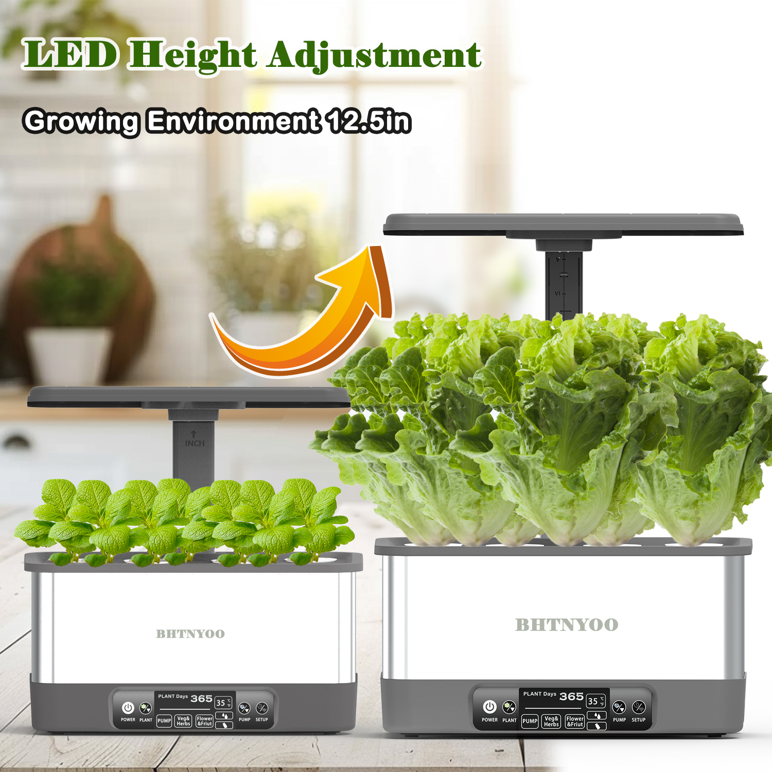 Hydroponics Growing System Kit - огляд і ціна Smart Garden Led Lights