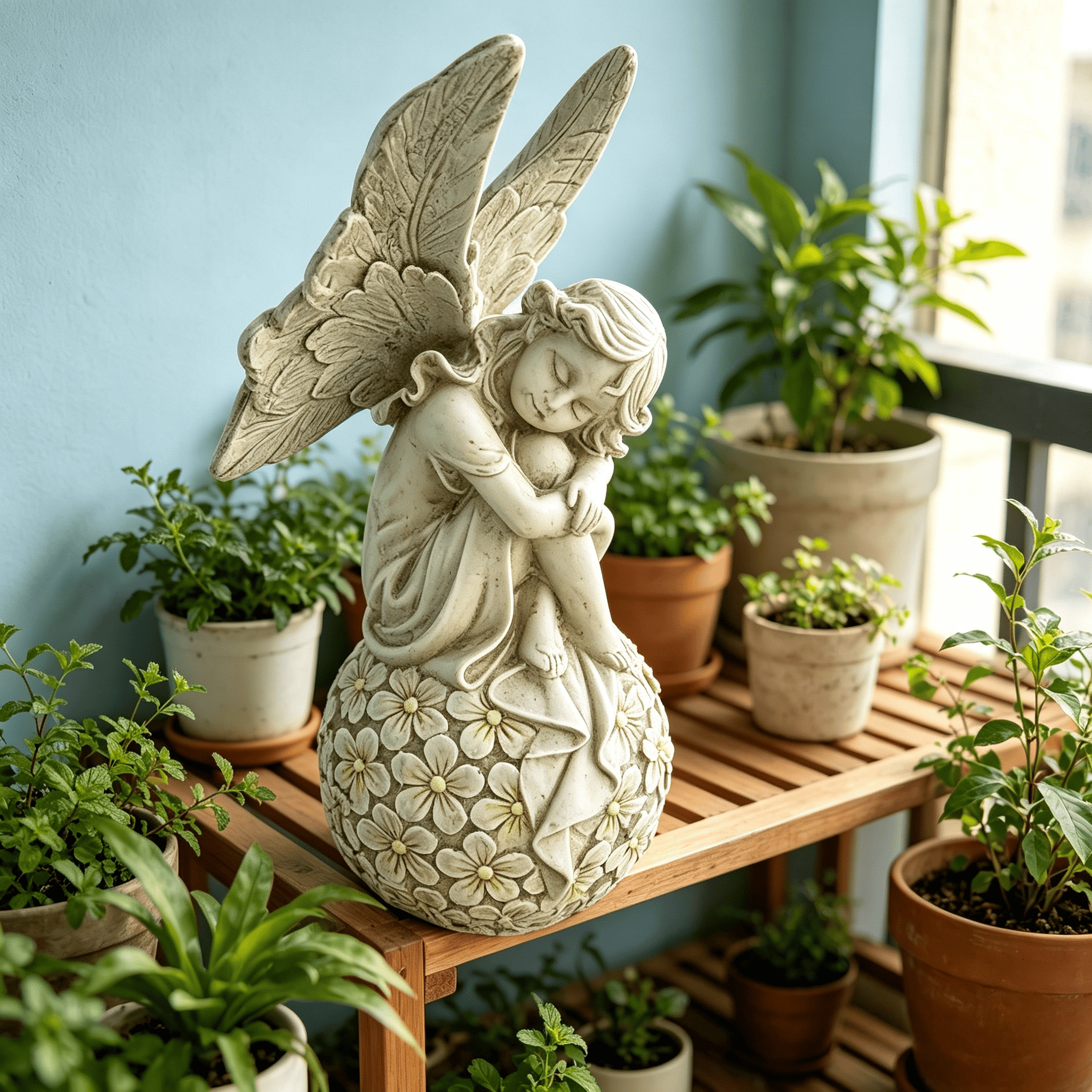13.2-inch Garden Fairy Statue, - огляд і ціна Smart Garden In Home