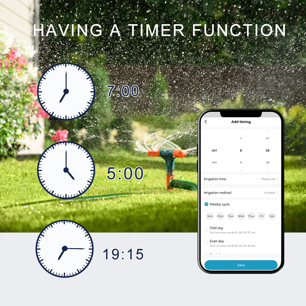 8 Zones Wifi Tuya Smart Garden - огляд і ціна Wifi Irrigation Timer
