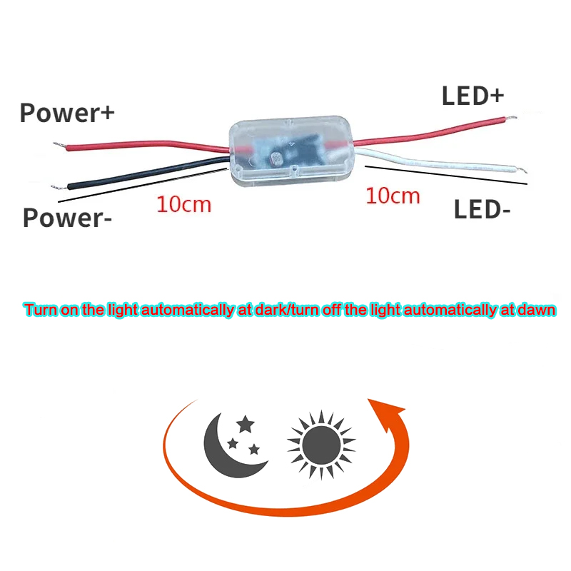 Automatic light control switch - огляд і ціна Smart Garden Led Lights