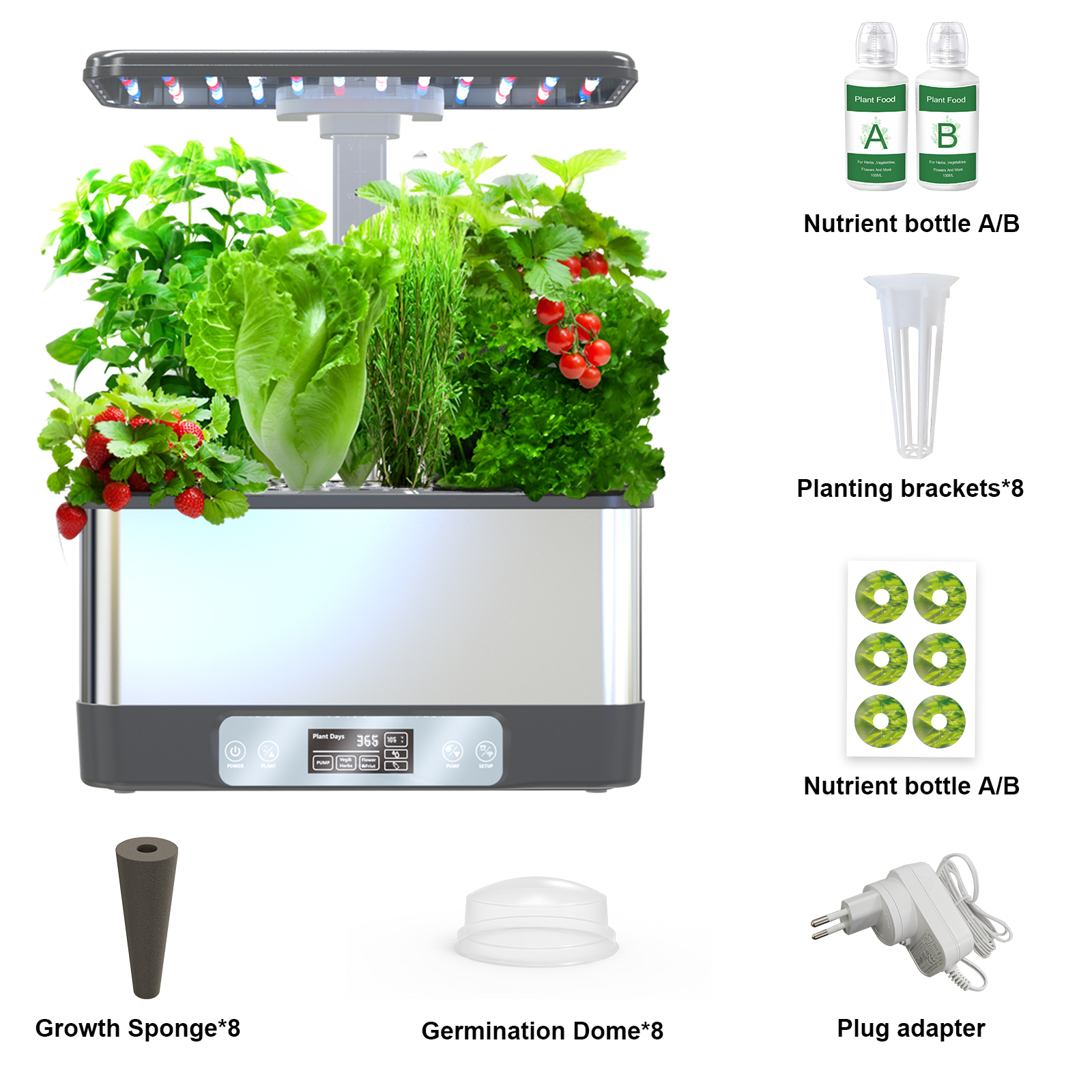 Smart Hydroponic System with L - огляд і ціна Smart Garden Led Lights