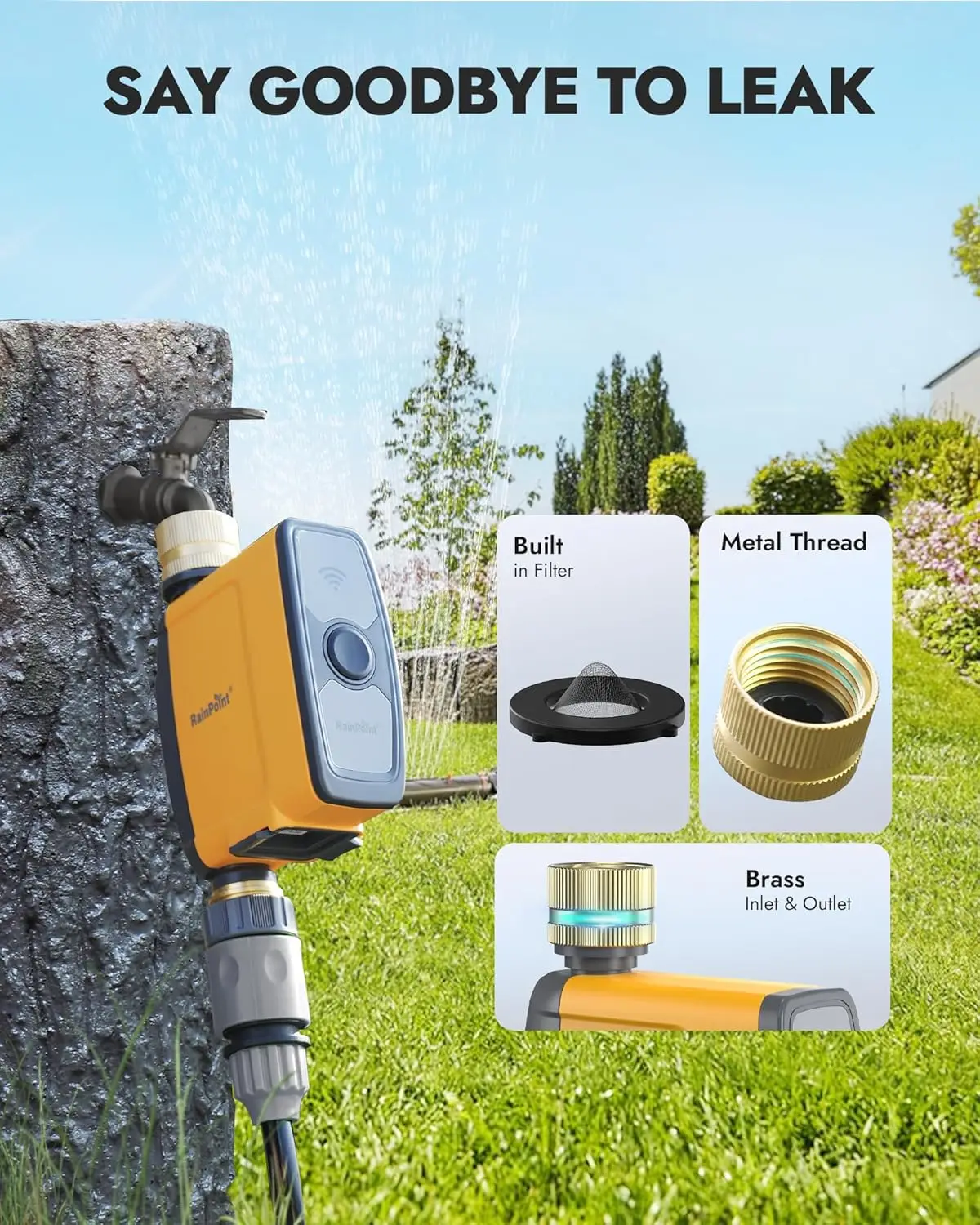 WiFi Hose Sprinkler Irrigation - огляд і ціна Wifi Irrigation Timer