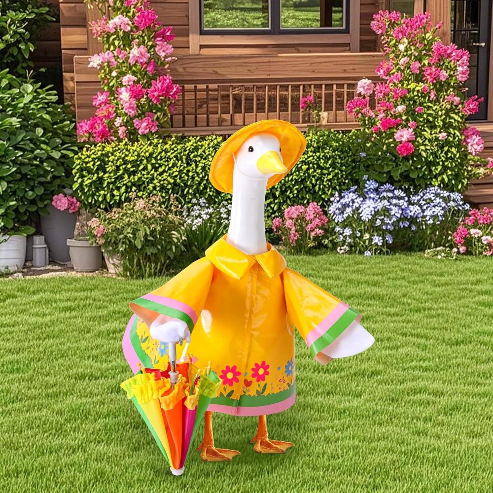 Cute Porch Goose Raincoat Outf - огляд і ціна Smart Garden In Home