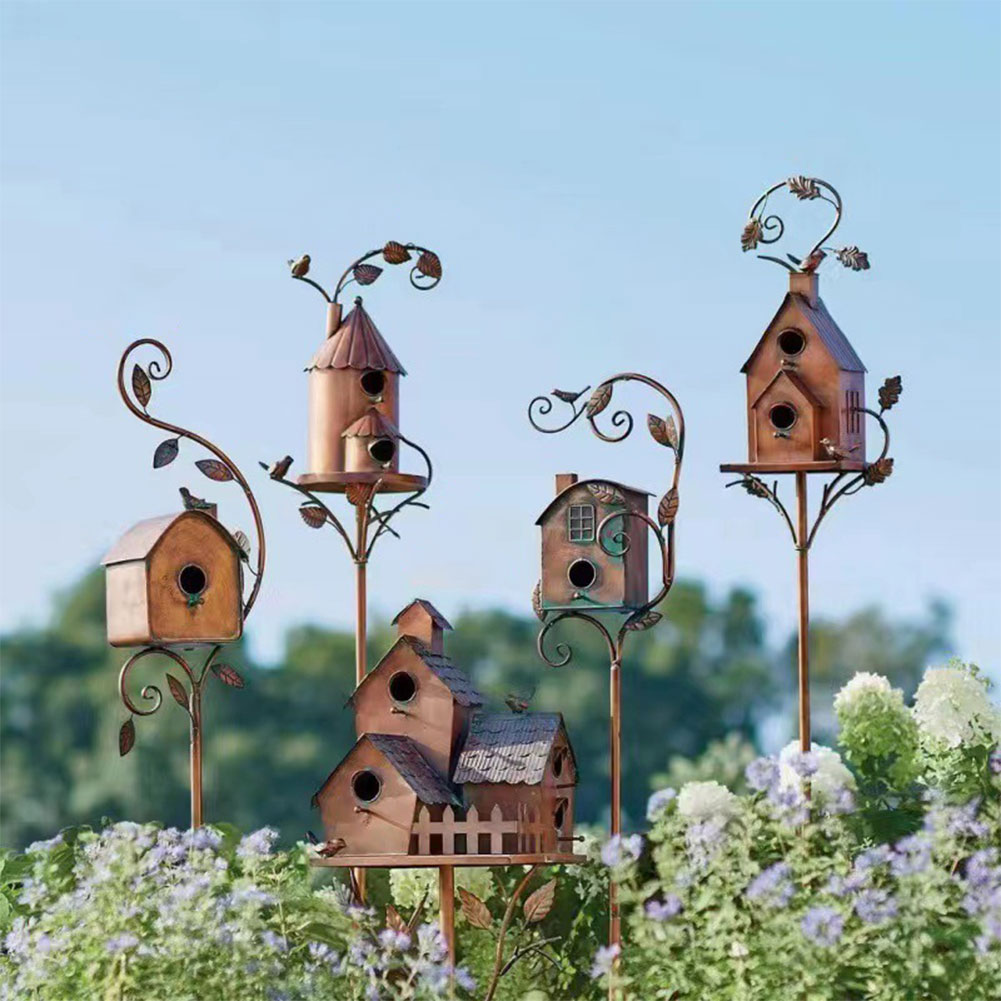 Birdhouse Garden Stakes Outdoo - огляд і ціна Smart Garden Mini