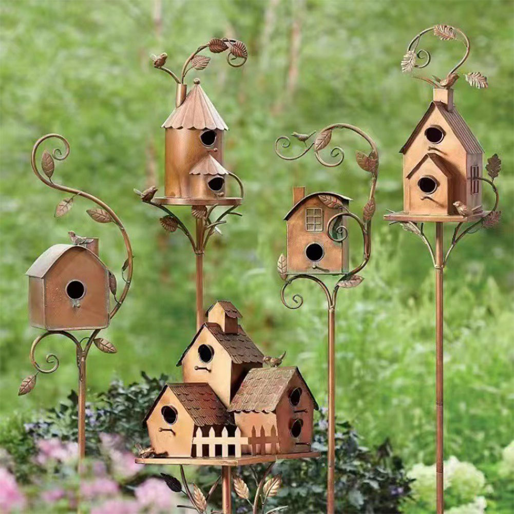 Birdhouse Garden Stakes Outdoo - огляд і ціна Smart Garden Mini