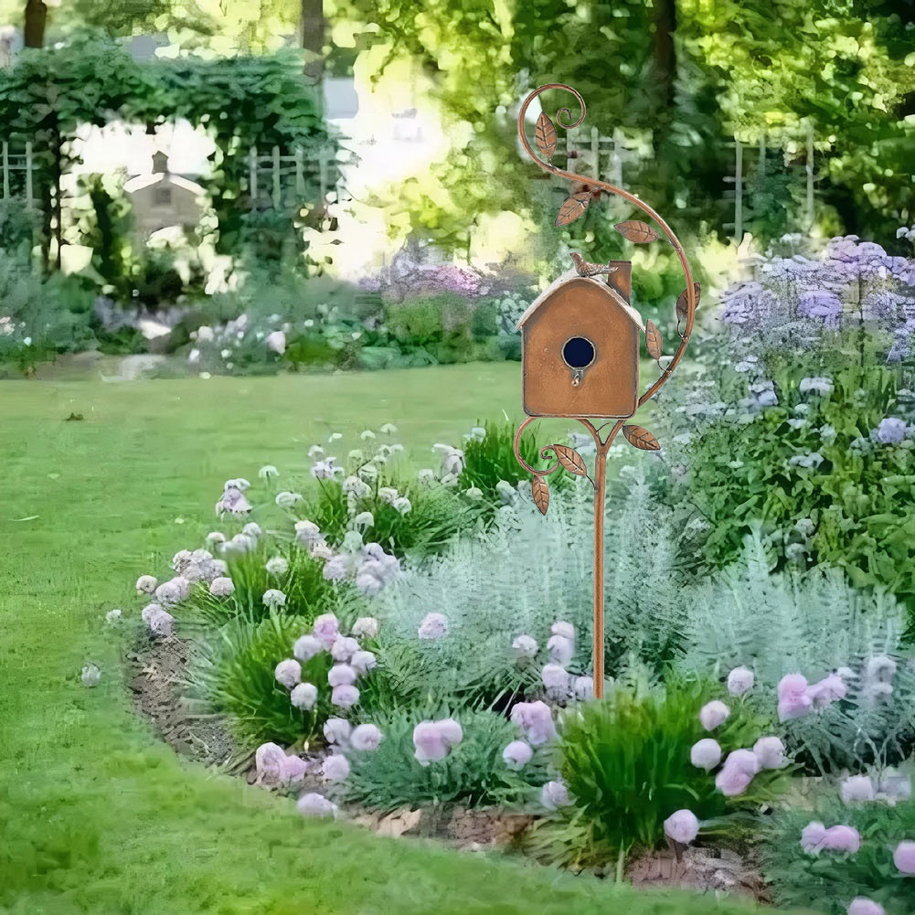 Birdhouse Garden Stakes Outdoo - огляд і ціна Smart Garden Mini