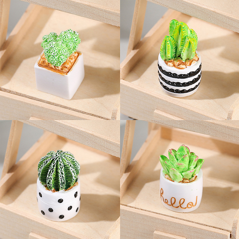 /Kb/1/4pcs 1:12 Dollhouse Mini - огляд і ціна Smart Garden Mini
