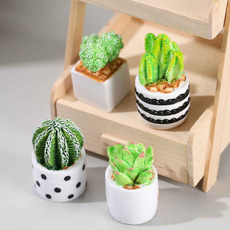 /Kb/1/4pcs 1:12 Dollhouse Mini - огляд і ціна Smart Garden Mini