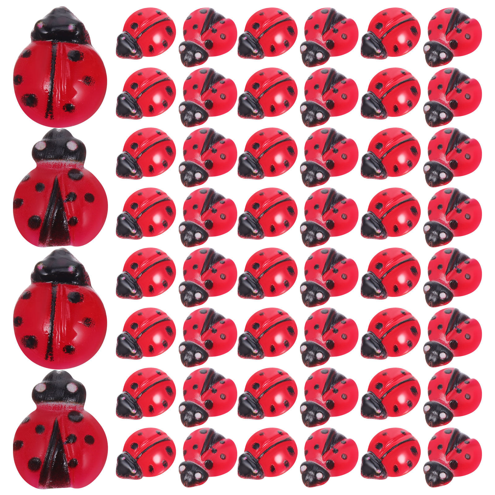 100Pcs Mini Ladybug Resin Smal - огляд і ціна Smart Garden Mini