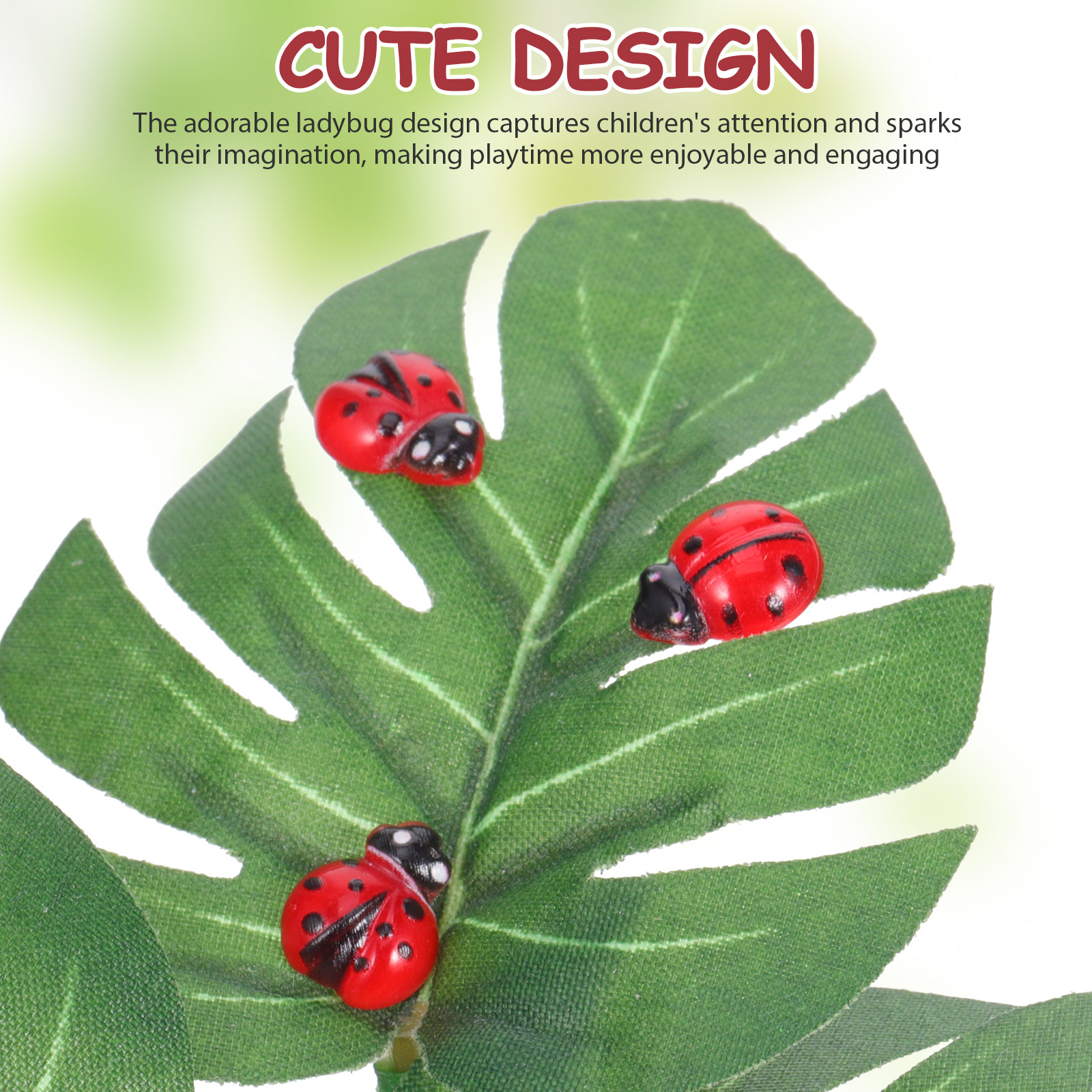 100Pcs Mini Ladybug Resin Smal - огляд і ціна Smart Garden Mini