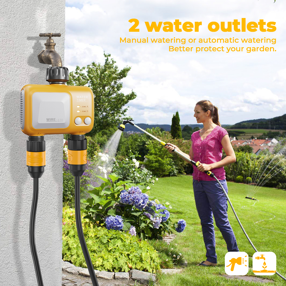 Eshico Summer Wireless 2-Zone  - огляд і ціна Wifi Irrigation Timer